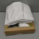 KeaBabies 2-Pack Organic Crib Sheets for Boys, Girls - 52x28 Fitted Crib Mattress Sheet Neutral, Breathable Jersey Cotton Cover for Baby Bed, Toddler Mattress, Soft & Cute Prints (Soft White)