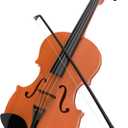 HEY! PLAY! Kids Toy Violin with 4 Adjustable Strings and Bow - Musical Sounds- Realistic-Looking Instrument for Learning Classical Music