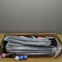 Trampoline for Kids, Upgrade Full Anti-Rust Toddler Trampoline with Net (60'', Pink)