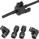 Automobile Vapor Canister Purge Vent Valve Solenoid Compatible with Land Rover 2010-2021, For Jaguar 2010-2023, For Ford 2020-2025 Escape 2.0L,1.5L. Fiesta 2014-2019.