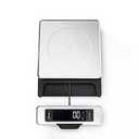OXO Good Grips 11Pound Stainless Steel Kitchen Scale with PullOut Display  Black