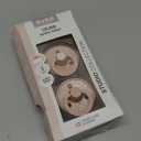 BIBS Pacifiers - Studio 2 Pack | Round Nipple Baby Pacifier | BPA Free Natural Rubber Latex Soother | Made in Denmark | Size 0+ Months | Blush Mix