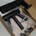 Hitch Mount Flagpole Holder - Powder Coated, Anti-Rust Drainage Hole, Fits Standard 2" Trailer Hitch, Compatible with Jeep, Truck, SUV, RV, Pickup, Camper (Triple Flagpoles)