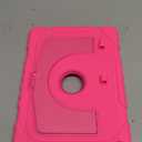 OKP Case for iPad 9th/ 8th/ 7th Generation 10.2 Inch (2021/2020/2019), Shockproof Rugged Heavy Duty i Pad 9 8 7 th Gen Protective 10.2'' Cover with Pencil Holder/Kickstand, Hot Pink