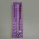2-in-1 Hair Straightener & Curler, 2 Inch Plate, 8.5" Extra-Large Ceramic Iron with 20M Anions (Purple)