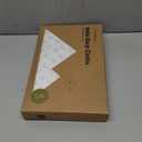 KeaBabies 4-Pack Baby Burp Cloths Baby Girl, Boy - Organic Cotton Burp Cloth, Extra Large, Absorbent, Soft Burping Cloths & Bibs Set for Babies, Newborn Burp Clothes, Thick Burp Rags (Fleur)