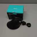 Wireless Ergonomic Vertical Mouse, Rechargeable Tri-Mode (Dual Bluetooth + 2.4G USB) Optical Mouse with Adjustable RGB Lighting, Multi-Device Control for Laptop, PC, Mac, iPad, Desktop (Dark Black)