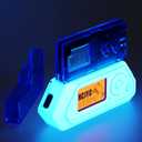 4 in 1 Protective Case for Flipper Zero Device and Wi-Fi Dev Board V1 ESP32-S2, Cover Set Accessories for Flipper Zero WiFi Dev Board - Blue and Clear Set