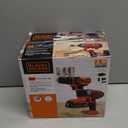 BLACK+DECKER 20V MAX Cordless Drill and Impact Driver, Power Tool Combo Kit with Battery and Charger (BD2KITCDDI)