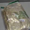 ShinyBeauty Sequin Curtains 2 Panels 4x10ft Light Gold Shimmer Fabric Window Wall Curtains Drapes Wedding Backdrop Gold Fabric Liner Glitter Curtain Drapes Photo Booth Christmas Party Backdrop