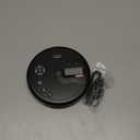 GPX PC332B Portable CD Player with Anti-Skip Protection, FM Radio and Stereo Earbuds - Black