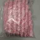 M METERXITY 150-pack Pink Satin Ribbon Flowers, 1.2 Inch Mini Fabric Flowers with Rhinestones for Crafts, Weddings, Holidays