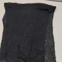 Back From Bali Womens Sheer Poncho Shrug Bolero, Lightweight Summer Shrug Pullover Sweater (Black), One Size
