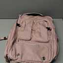 Taygeer Vacuum Backpack, Expandable Vacuum Seal Carry on Backpack with Rain Cover, 17'' laptop Compression Backpacks Travel with Shoe Compartment, TSA Approved Personal Item Compression Back Pack,Pink