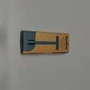 Bambaw Men Safety Razor with 5 Double Edge Safety Razor Blades, Single Blade Razor for Men & Women, Plastic Free Stainless Steel Razor - Sea Green