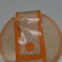 Silicone Bread Sling for Dutch Oven Liner, Non Stick 2 PCS, Easy Clean Reusable Silicone Baking Mat with Long Handles, Easy to Transfer Sourdough Bread, Orange