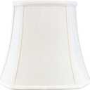 Royal Designs, Inc. BSO-705-10WH Square Cut Corner Bell Basic Lamp Shade, 5 x 10 x 8.75, White