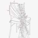 Ling's moment 8 Wedding Chair Decorations Aisle Pew Church Artificial Flower Greenery Swag Dusty Rose Pink Cream Bench Ceremony Reception Floral Faux Backdrop Rose Arrangements Party Outdoor Sashes