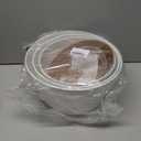 8/9/10 Inch Large Self Watering Pots, Plastic Flower Pots with Multi Mesh Drainage Holes and Water Level Indicator & Deep Reservoir for Indoor Outdoor Garden Plants and Flowers (White)