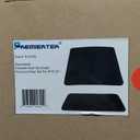 Front and Rear Sunshades 2pcs 2-in1 Single Layer Design Glass Roof Sunshade Mesh Covers Coated UV-Reflective Layer for Rivian R1S 2022-2025. Gurantee to fit