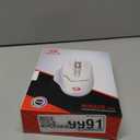 Redragon M690 PRO Wireless Gaming Mouse, 8000 DPI Wired/Wireless Gamer Mouse w/Rapid Fire Key, 8 Macro Buttons, Ergonomic Design for PC/Mac/Laptop, White