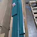Merax Twin Size Rotating Wall Murphy Beds, Wood Folding Murphy Wall Bed with Bookshelf, Top Cabinet, Extendable Desk & Side Storage, Teal