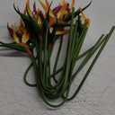 Hanaive 20 Pcs Bird of Paradise Artificial Plant 24 Inches Hawaiian Tropical Flowers Fake Rubber Strelitzia Faux Flowers Bouquet for Home Garden Office Wedding Indoor Outside Party Decor DIY (Yellow)