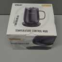 Kepwam Self Heating Coffee Mug T2, 16oz Smart Heated Coffee Mug, 150 Min Battery Life - Hot up to 149 Temperature Control Coffee Mug Warmer, Gifts for Dad Mom (No APP) (Sage Green)