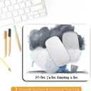 It's Fine I'm Fine Cute Design Mouse Pads for Desk,Square Mouse Mat, Waterproof Non Slip Rubber Base Mouse Pad for Office Laptop Computers, Premium Mousepad Washable Cloth, 10x8.2x0.12 inch