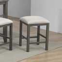 Sunset Trading Shades of Gray Barstool, 24", Distressed Grey
