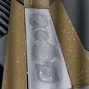 SOLFART Vintage Vanity Lights Bathroom Light Fixture Over Mirror for Bath Glass Shade Light Black and Brass Modern Style 3 Lights