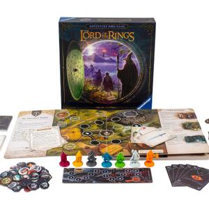 Lord of The Rings Adventure Book Game | Immersive Cooperative Gameplay | Innovative Chapter Book Format | Unique Corruption Track for Ages 10 and Up