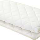MORIRIN Japanese Floor Futon Mattress (Shikibuton) with Body Pressure Dispersion, Made in Japan, Full