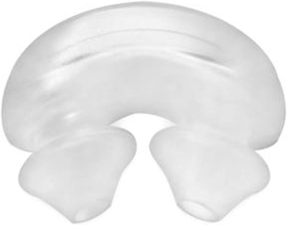 3B Medical Rio II Nasal Pillows Mask Replacement Cushions (Medium), Clear