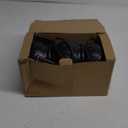 Halloween Decorations - Set of 3 Witches Cauldron Candy Serving Bowls on Rack, Black Plastic Cauldron with Skeletons for Indoor/Outdoor Home/Kitchen Decoration