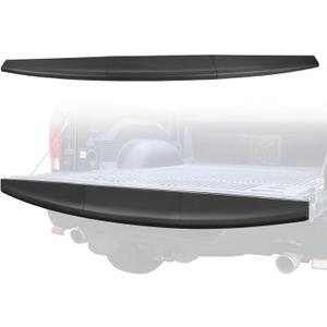 3PCS Combined Tailgate Cap Spoiler Molding Cover for Dodge Ram 1500 2009-2019, Rear Tail Gate Center Flex Step Top Trime Protector for Dodge Ram 2500 3500 2010-2018 Accessories