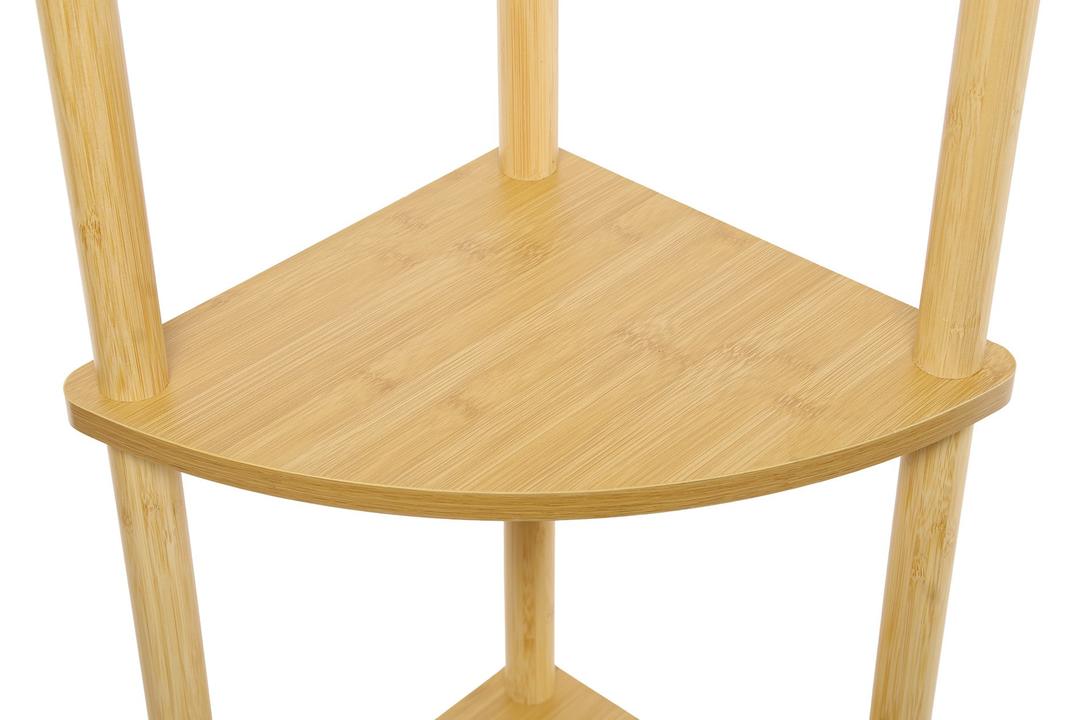 3 Tier Bamboo Corner Stand