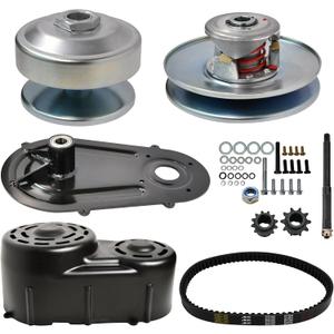 JNDO 40 Series Torque Converter Kit with 1" Bore Driver 3/4" Driven Fit for 8hp-16hp engines Predator 420cc Comet 209133A Manco 2432 Go Kart Kit