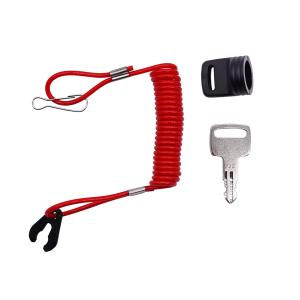 Safety Lanyard Kill Switch & Key Cap Set 682-82556-00-00 703-82577-00-00 90890-56008-00 Replacement for Yamaha Outboard Marine