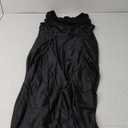 Memoriesea Women's Sexy V Neck Sleeveless High Split Evening Cocktail Maxi Dress Medium, Black 