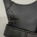 Double Shoulder Armpit Bag for Men, Fashion Leather Double Shoulder Straps Holster Wallet Adjustable Oxford Cloth Underarm