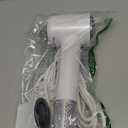 Tideway Hair Dryer, Blow Dryer with Diffuser, Ionic Professional High-Speed 1500W Low-Noise, 110, 000 RPM Brushless Motor, Fast Drying, Travel Compact for Women & Men (White)