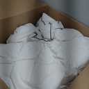 Ubauba Goose Feather Down Comforter Oversized King Size - 100% Cotton Ultra Fluffy Duvet Insert King, 750+ Fill Power, All Season Luxurious Hotel Bedding Comforter with 8 Corner Tabs, 116 x 98 Inch