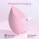 Electric Massager, Powerful - Waterproof - Handheld Mini Massage Tool, Pink