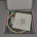 ETSPIL Embroidery Kit for Beginners & Adults, 3-Pack 33-Stitch Practice Samplers, Pre-Stamped Patterns, 7.8 inch Hoop, Floss & Needles, Step-by-Step Guide and Video Tutorials, DIY Needlework Gift