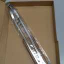 Wood-Handled Grill Tongs, 19.5"/50cm Extra Long BBQ Tongs, Heavy Duty Premium Stainless Steel Metal Tongs with Solid Wood Handles, for Charcoal, Grilling, BBQ, Barbecue, Cooking