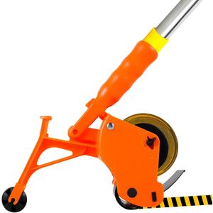 Floor Tape Applicator, Tape Applicator Tool Manual Pushing Tape Marking Set, Painters Tool Hand Push Tape Bonding Marking Machine, Linear Guide Masking Sticker Machine Set