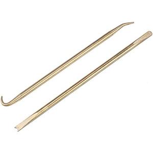 Easily O Ring Tool Set Pick -and Hook, Hand Tools, Useful as Removing Small Fuses, Oil Seal Gaskets, Springs and Wire plugs, Brass Material for Extended Tool Life