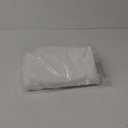 Amazon Basics Lightweight Microfiber 3 Piece Duvet Cover Set with Zipper Closure, Full/Queen, Bright White, Solid