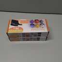 2 x Yeeriroon 24 Pack Adhesive Hat Rack for Wall, Hat Organizer for Baseball Caps, Strong Multi-Purpose Hat Hooks, Hat Holder Hanger on Wall, Door, Closet, No Drilling (Black)